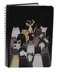 Notebook Hard Cover Cat Family