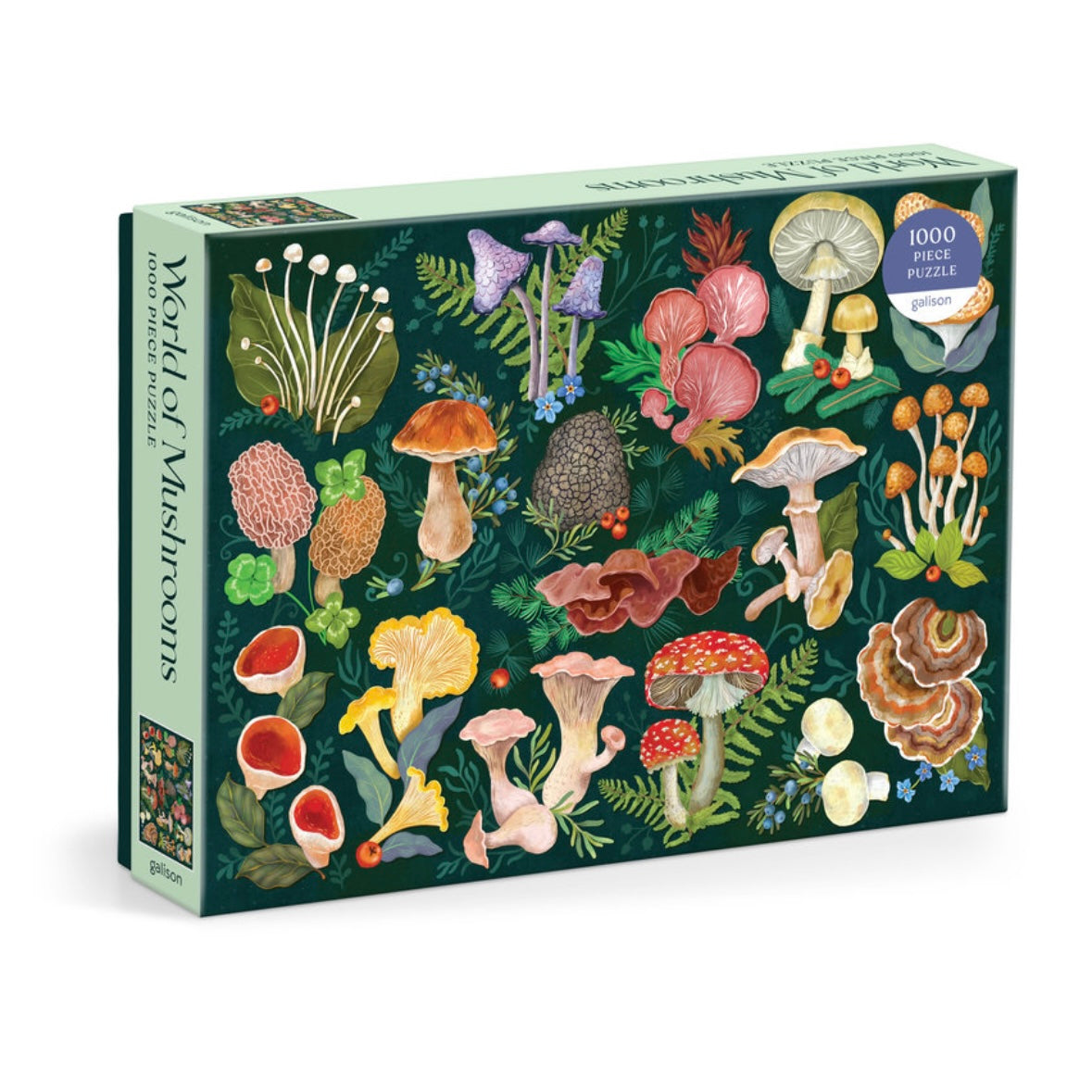 World of Mushrooms 1000 Piece Puzzle