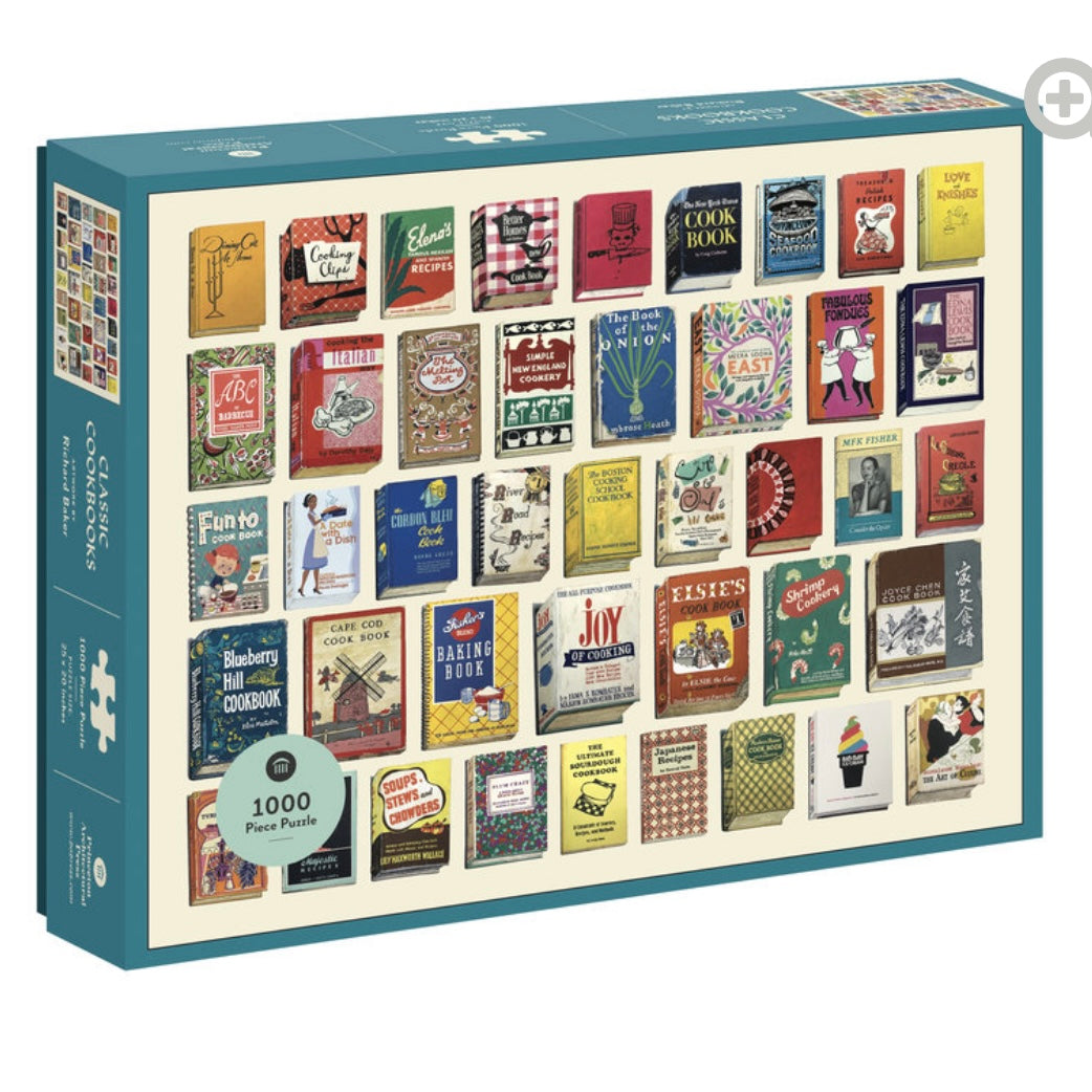 Classic Cookbooks 1000 Piece Puzzle