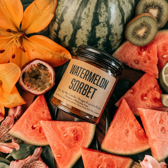 Watermelon Sorbet Soy Candle