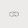 Hammered Circle on Posts 2781-SLV