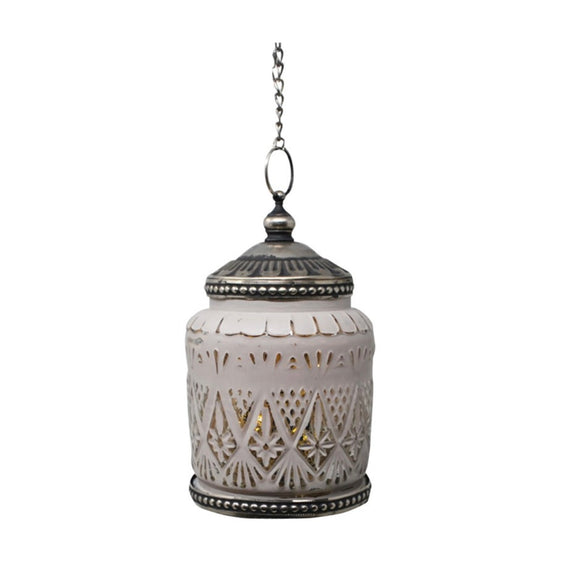 Lantern Mika Grey LED