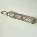 What The Fuck Wristlet Keychain