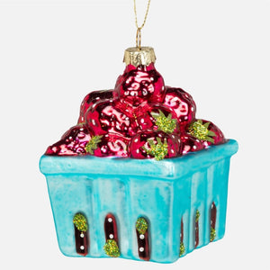 Strawberry Pint Ornament