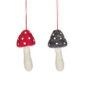 Mushroom Ornament Felt - Individual