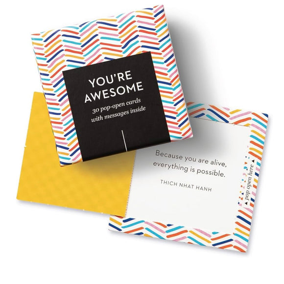 You’re Awesome 30 Pop-Open Cards