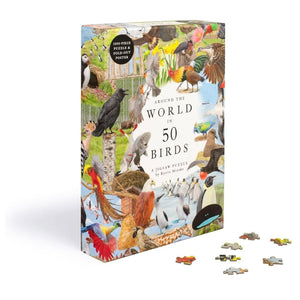 Around The World in 50 Birds Puzzle