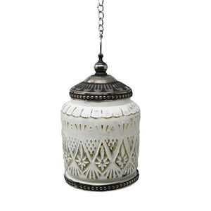 LANTERN MIKA CREAM LED