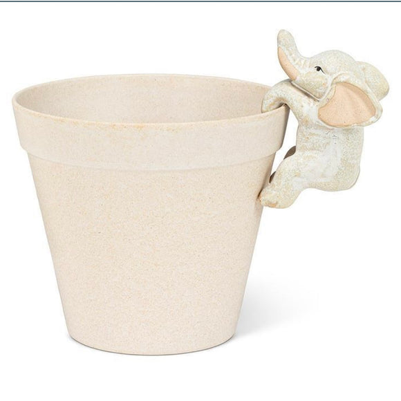 Climbing Elephant Pot Hanger