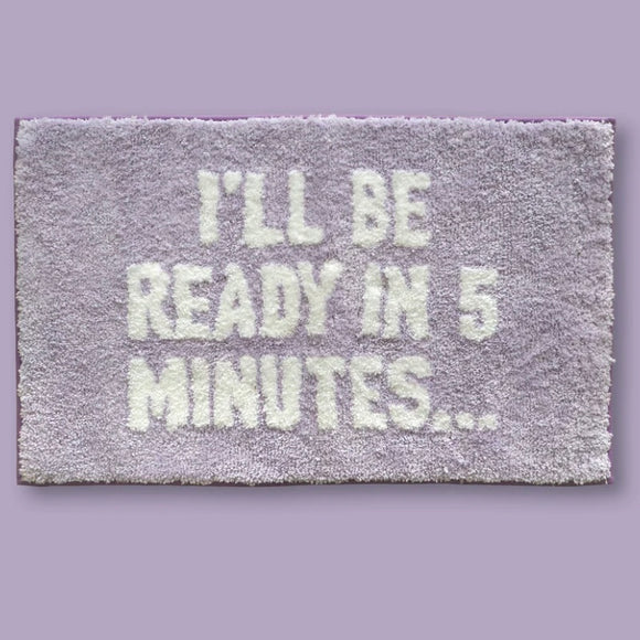 Ready in 5 minutes Bath Mat