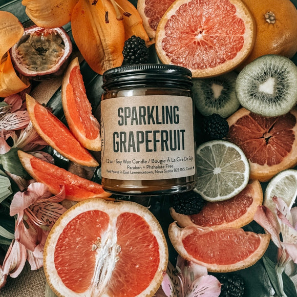 Sparkling Grapefruit Soy Candle