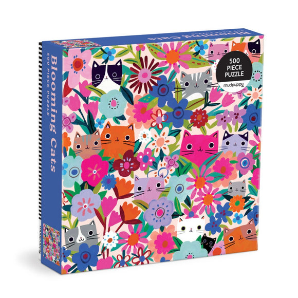 Blooming Cats 500 pc puzzle