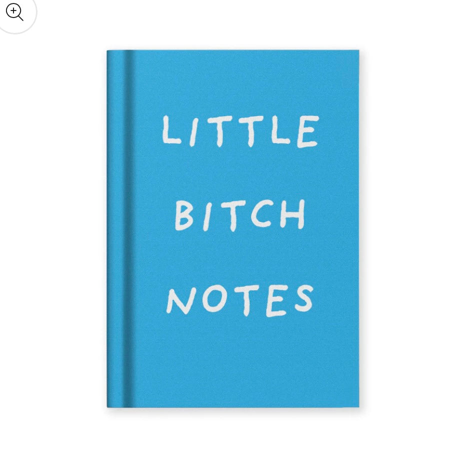 Little Bitch Notes Fabric Hardback Notebook