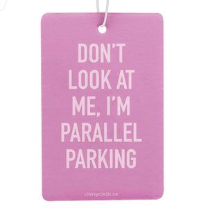 Parallel Parking Air Freshener