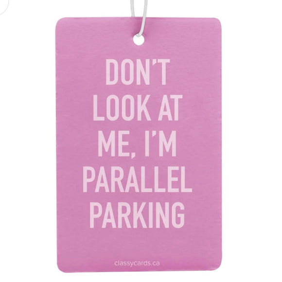 Parallel Parking Air Freshener