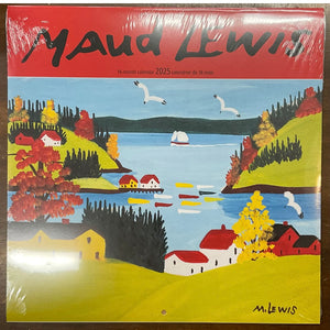 2025 Wall Calendar - Maud Lewis