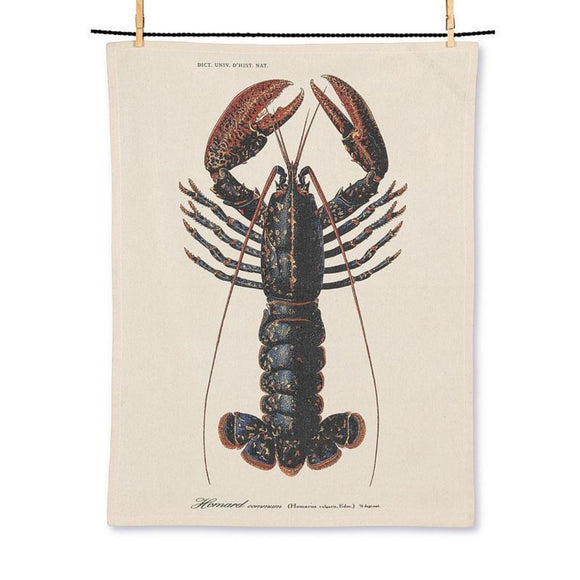 Lobster Print Kitchen Towel