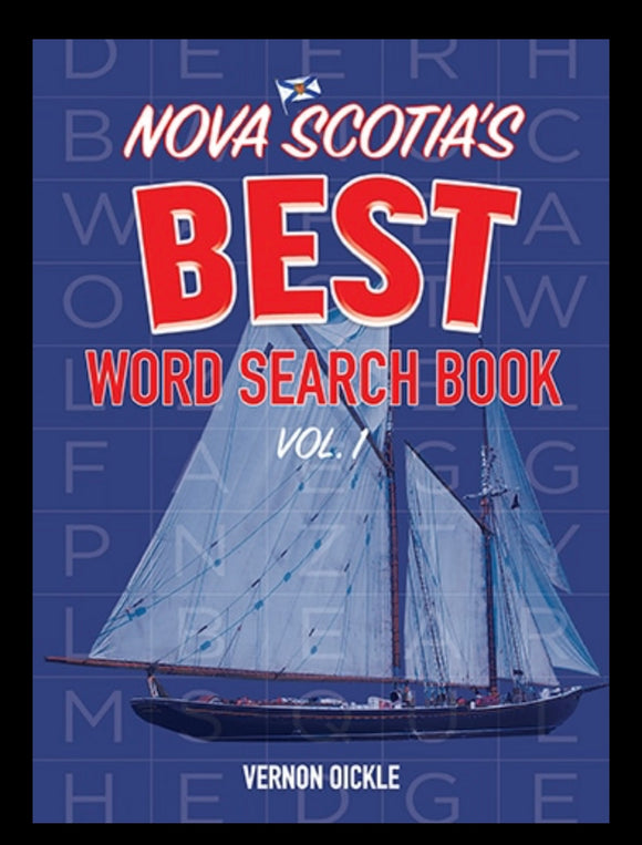Nova Scotia’s BEST Word Search Book Vol. 1