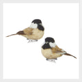 Individual Clip-on Chickadee