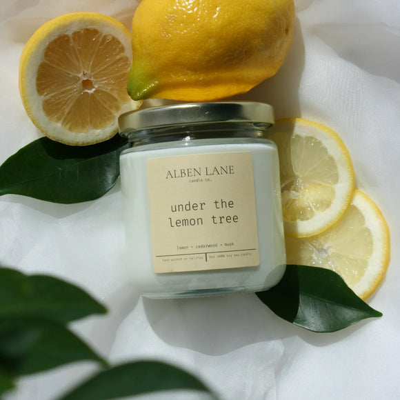 Under The Lemon Tree - Alben Lane Candle