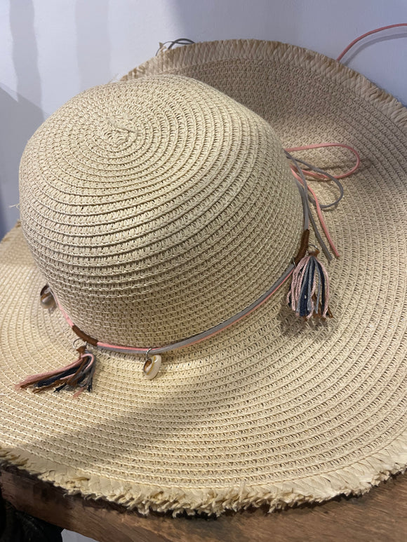 Cream Straw Hat