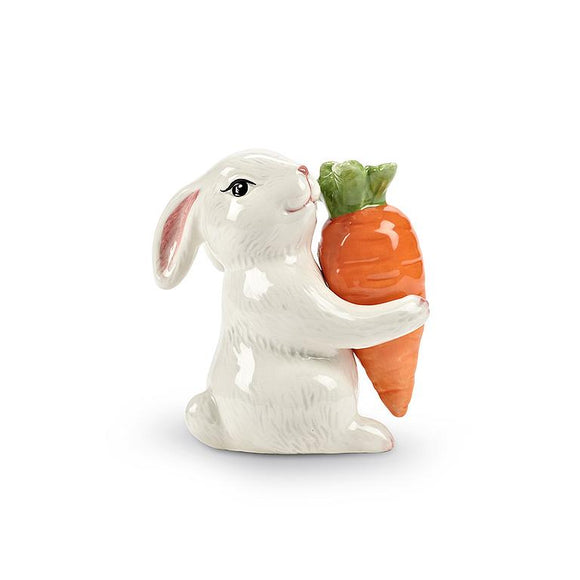 Bunny & Carrot Salt & Pepper Shakers