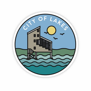 City Of Lakes Banook Sticker