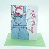 Overall Best Mom - Wildflower Seed Card
