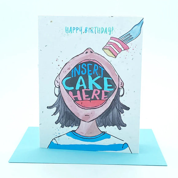 Insert Cake Here - Seed Card