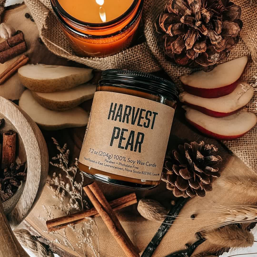 Harvest Pear Lawrencetown Candle Co