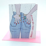 Wishing You A Badass Birthday - Seed Card