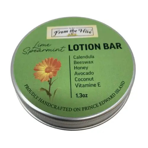 Honey Lotion Bar - Lime Spearmint