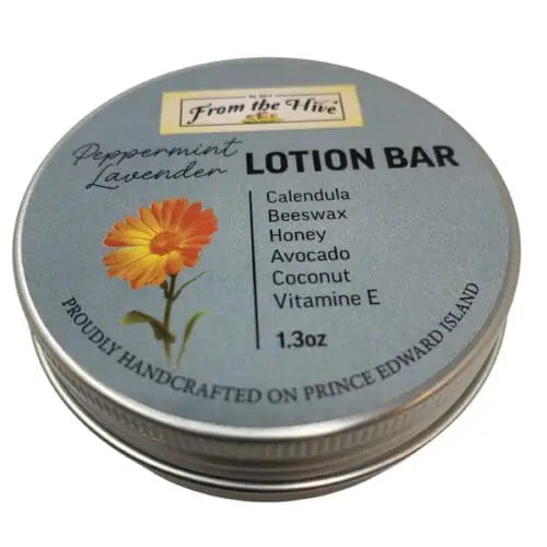 Honey Lotion Bar - Peppermint Lavender