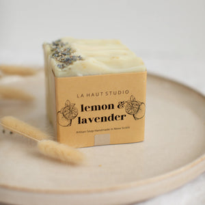 Lemon & Lavender Soap - La Haut Studio