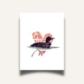 Loon and Heart Card