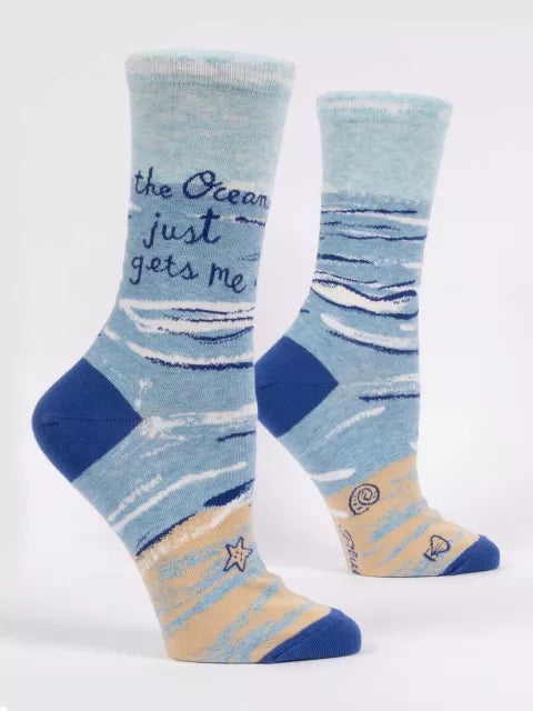 The Ocean Just Gets Me Socks