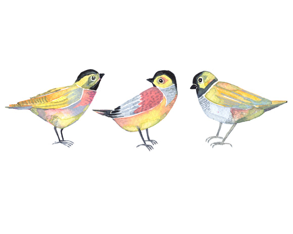Sarah Duggan Print - Three Little Birds