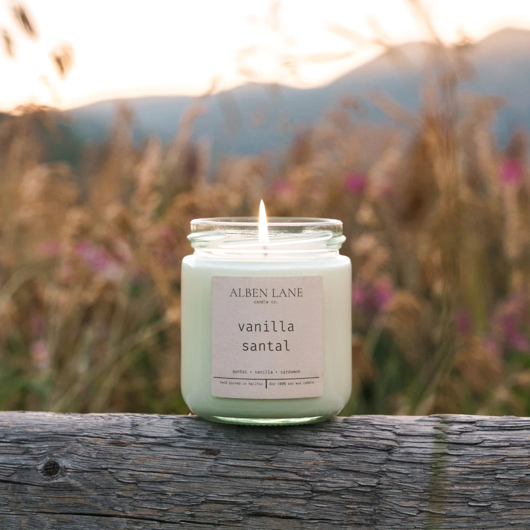Alben Lane Vanilla Santel Candle