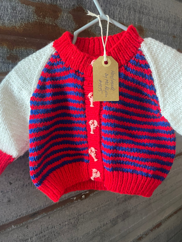 Knitted Nautical Child’s Sweater