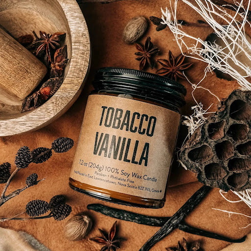 Tobacco Vanilla Lawrencetown Candle Co