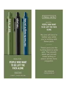 People Who Want To Be Left The Fuck Alone - Pen Set