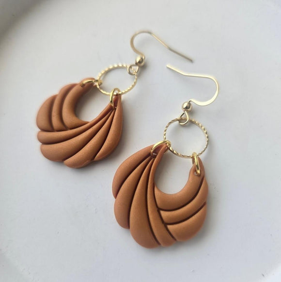 Orange Basket Dangles