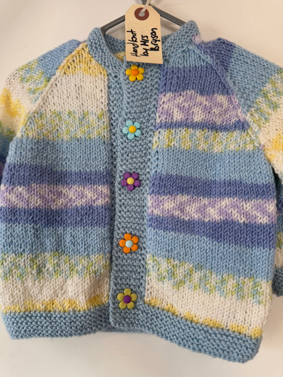Child’s Sweater - Flower Buttons