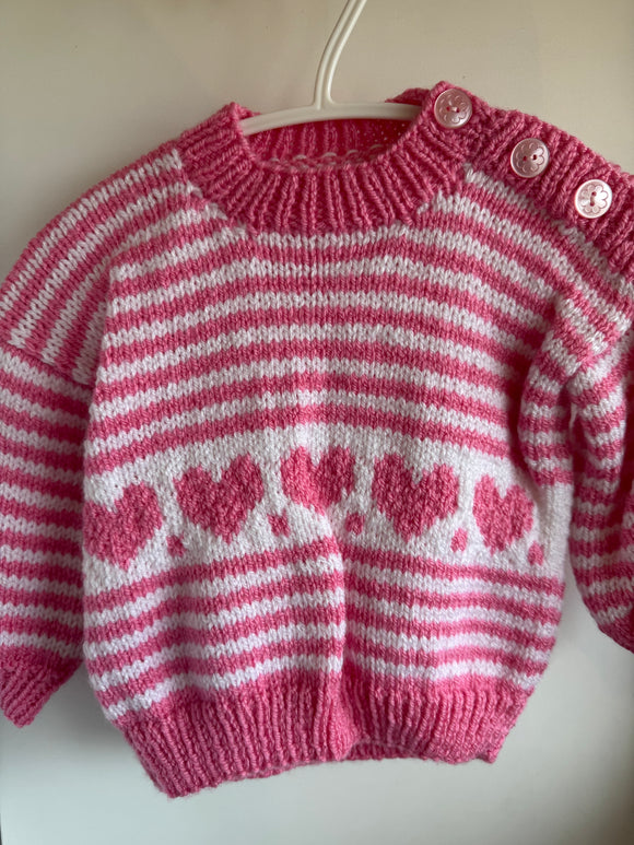 Heart Child’s Sweater
