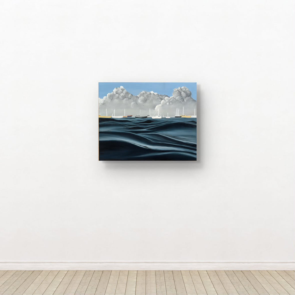 Horizon in Haze Painting