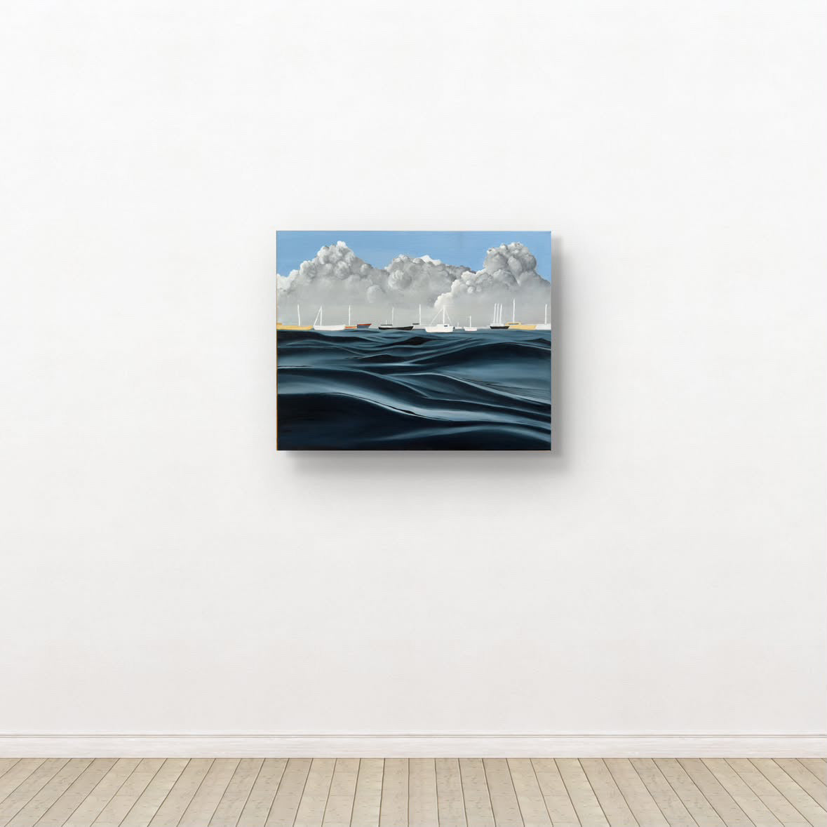 Horizon in Haze Painting