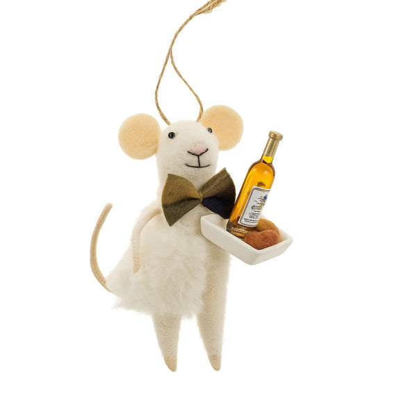 Sommelier Mouse Ornament