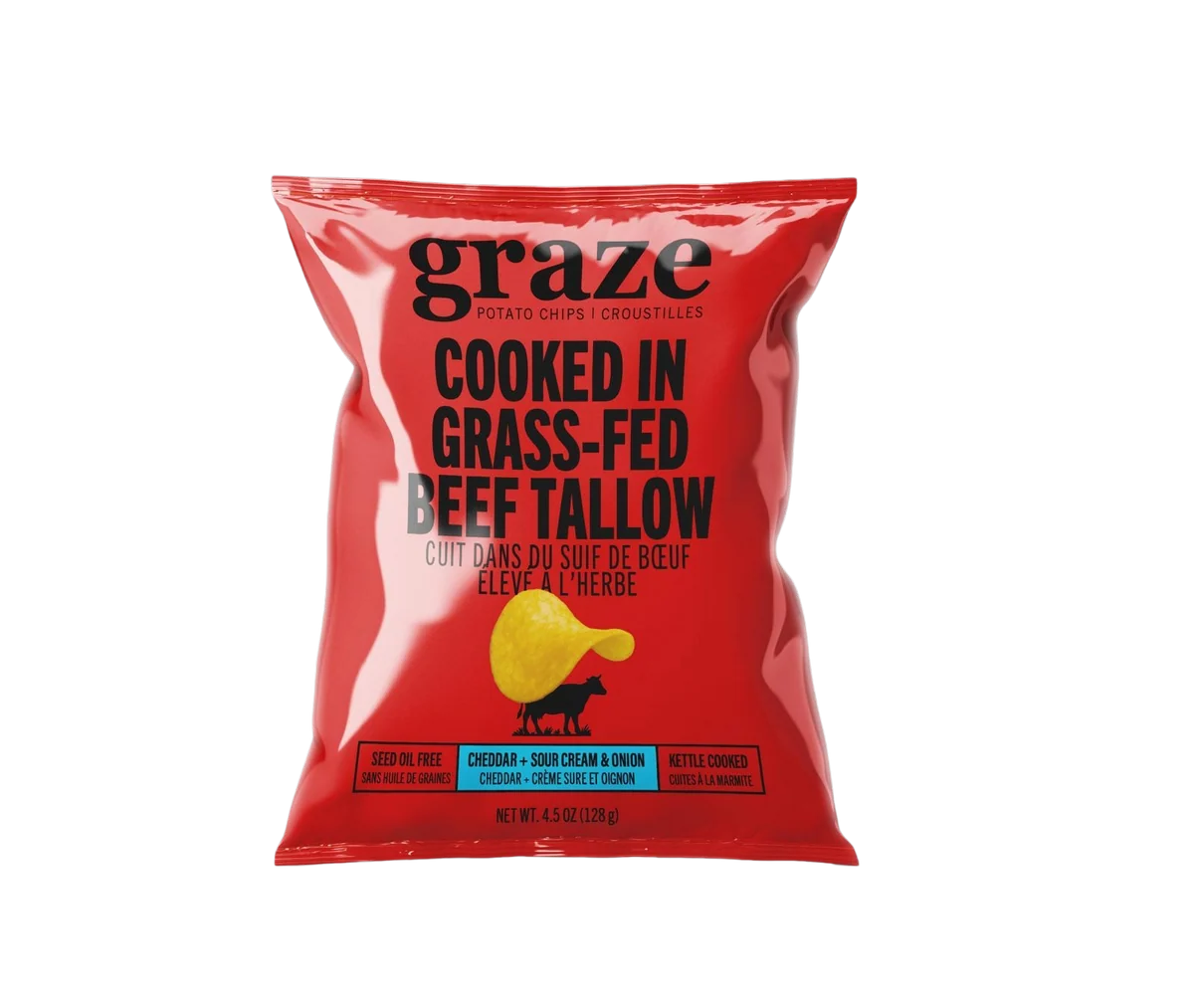 Graze Potato Chips - Cheddar Sour Cream & Onion