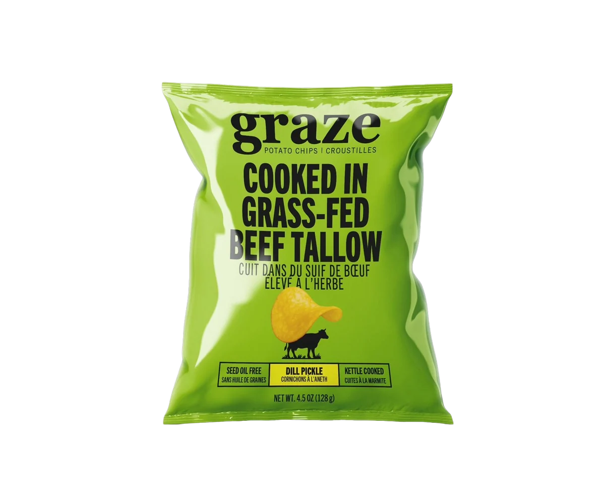 Graze Potato Chips - Dill Pickle
