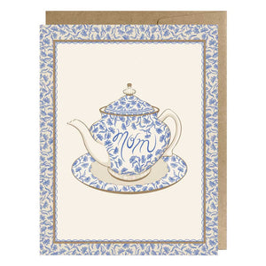 Teapot for Mom - Greeting Card